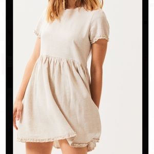 Ruffle Babydoll Mini Dress
